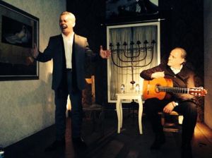 Jesus de La Esperanza with guitarist Antonio El Madrile 